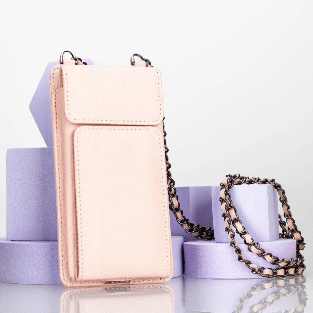 Avjin Leather Crossbody Phone Bag