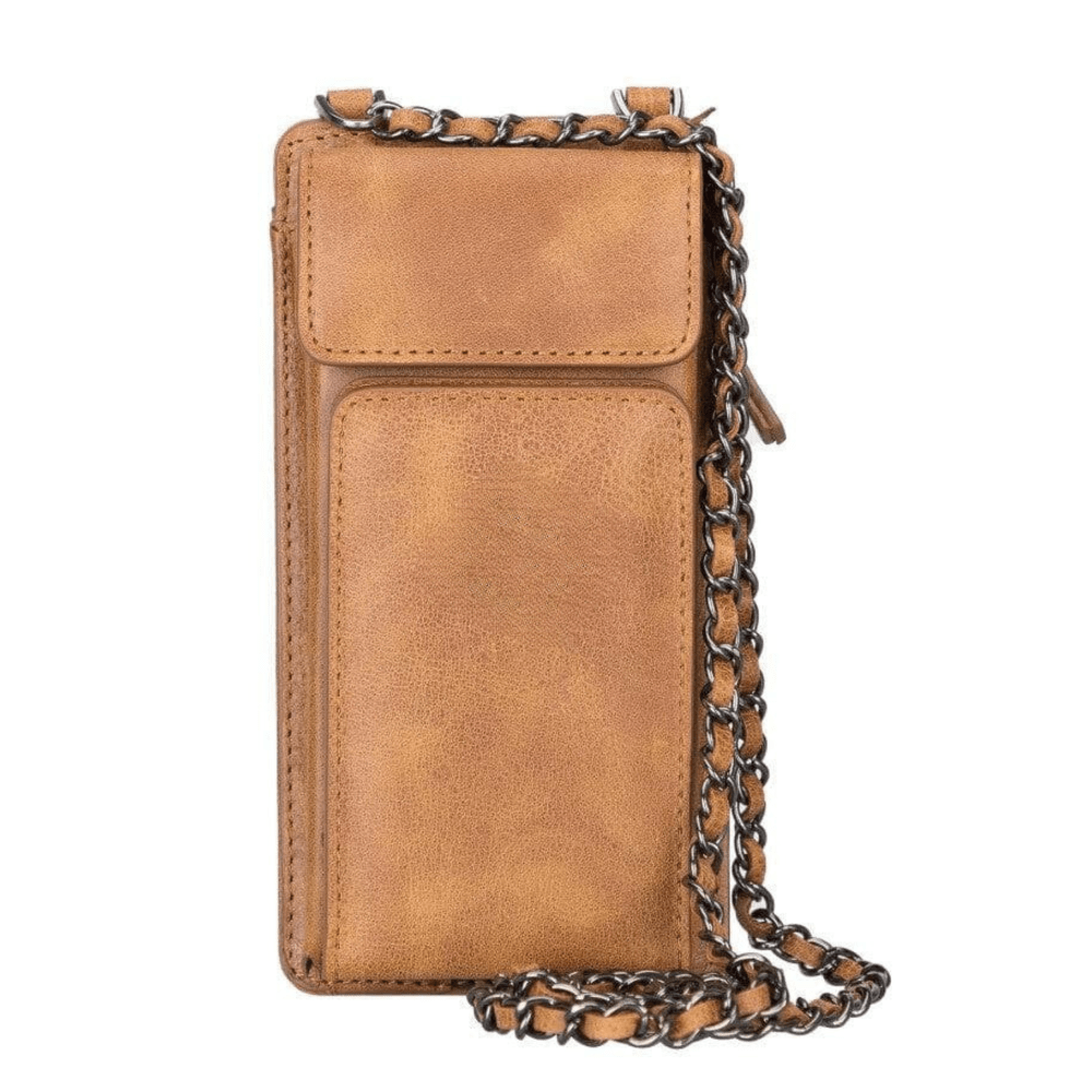 Avjin Leather Crossbody Phone Bag