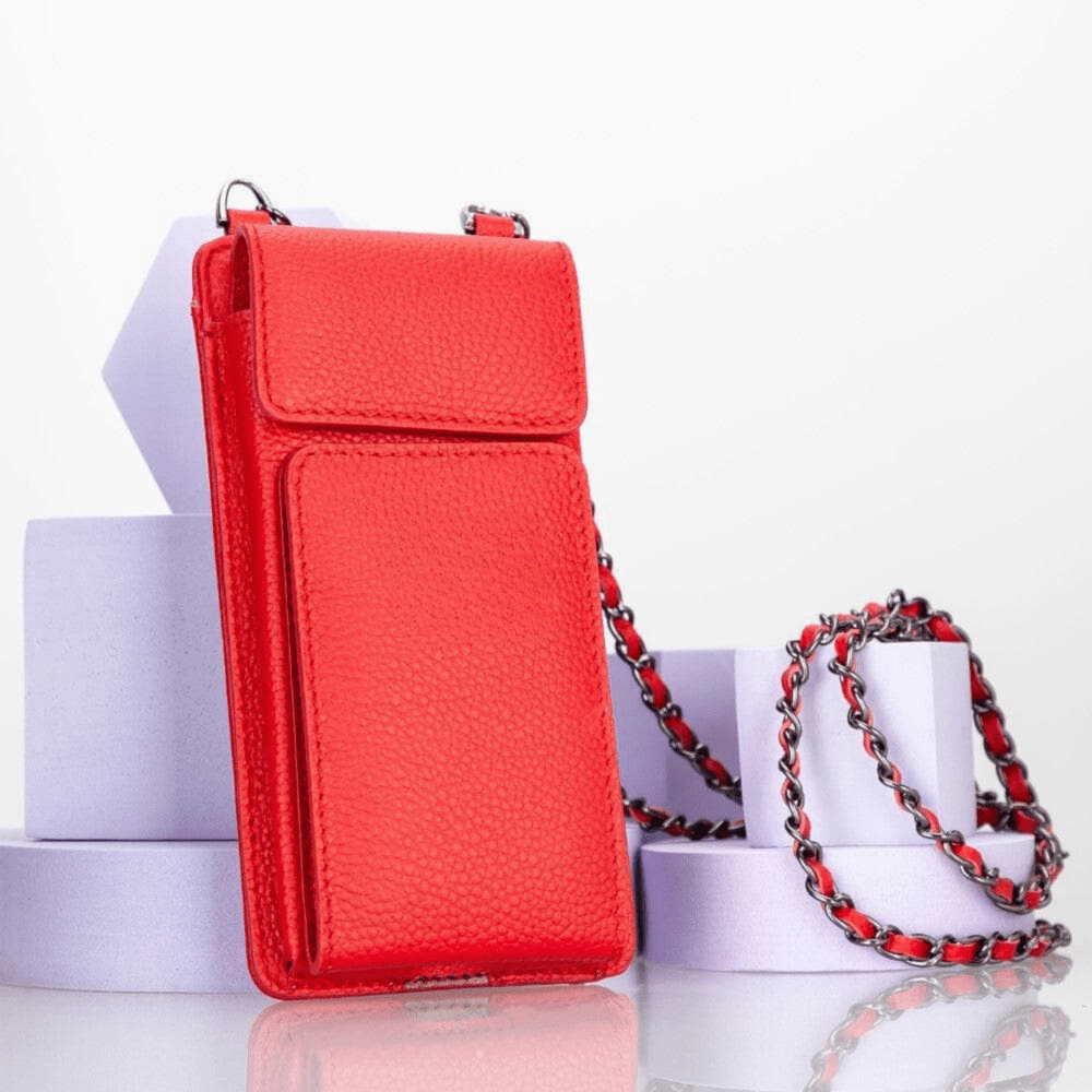 Avjin Leather Crossbody Phone Bag