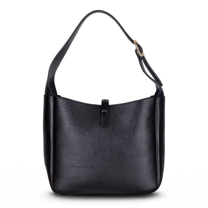 Pebbled Leather Women's Shoulder Bag