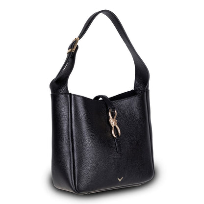 Pebbled Leather Women's Shoulder Bag