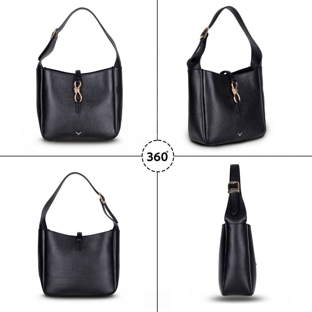 Pebbled Leather Women's Shoulder Bag