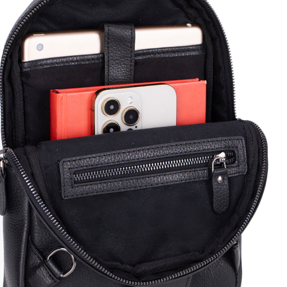 Blake Handmade Leather Crossbody Bag