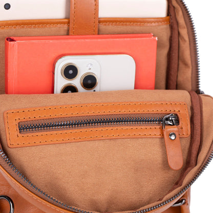 Blake Handmade Leather Crossbody Bag