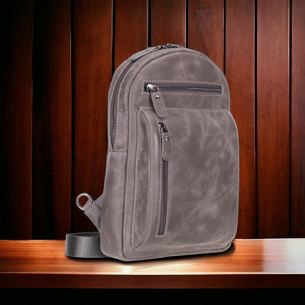 Blake Handmade Leather Crossbody Bag