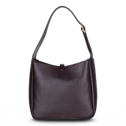 Pebbled Leather Women's Shoulder Bag