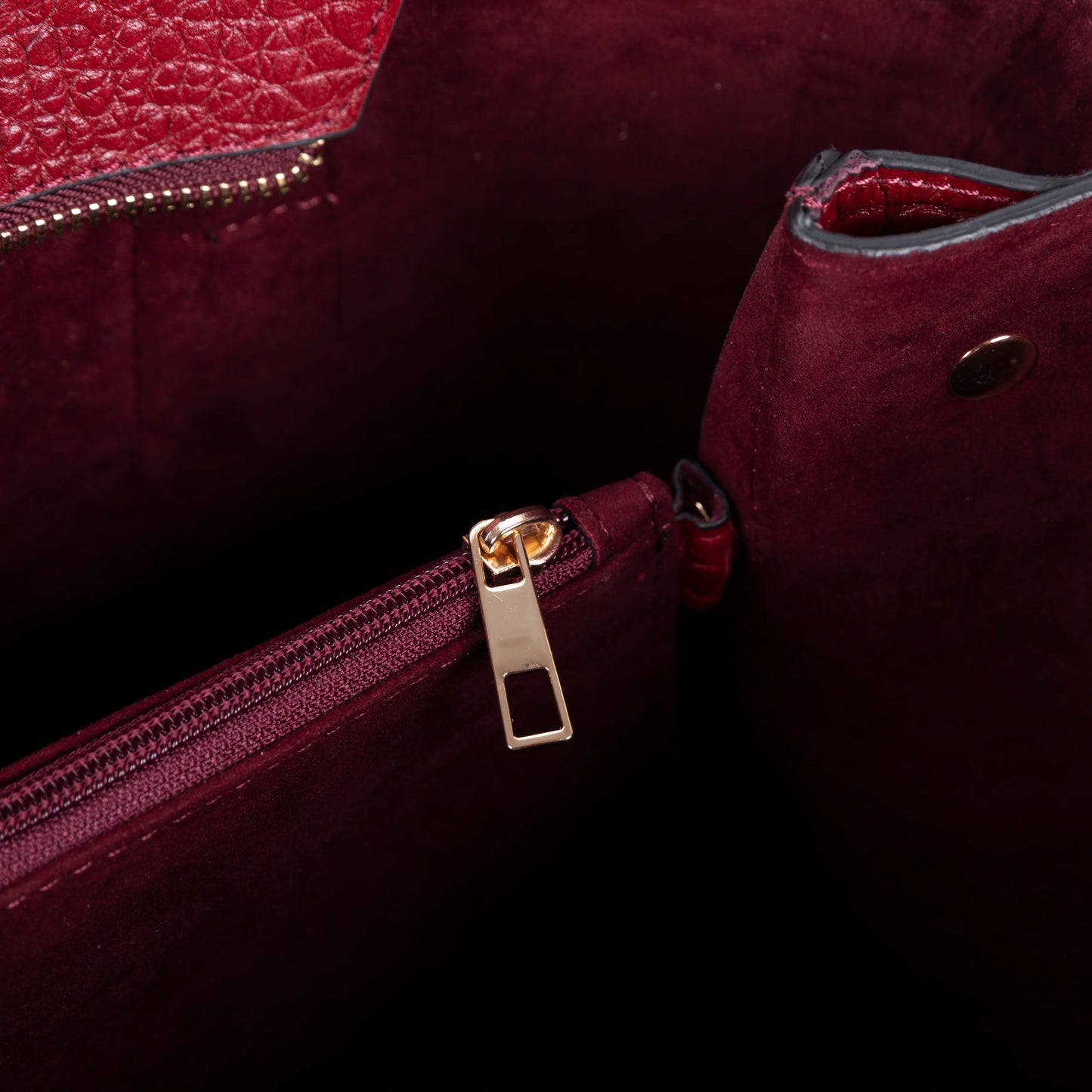 Carrera Novelya – Full-Grain Croco Embossed Leather Women's Bag