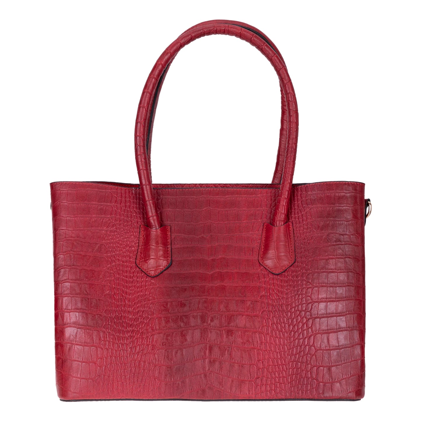 Carrera Novelya – Full-Grain Croco Embossed Leather Women's Bag