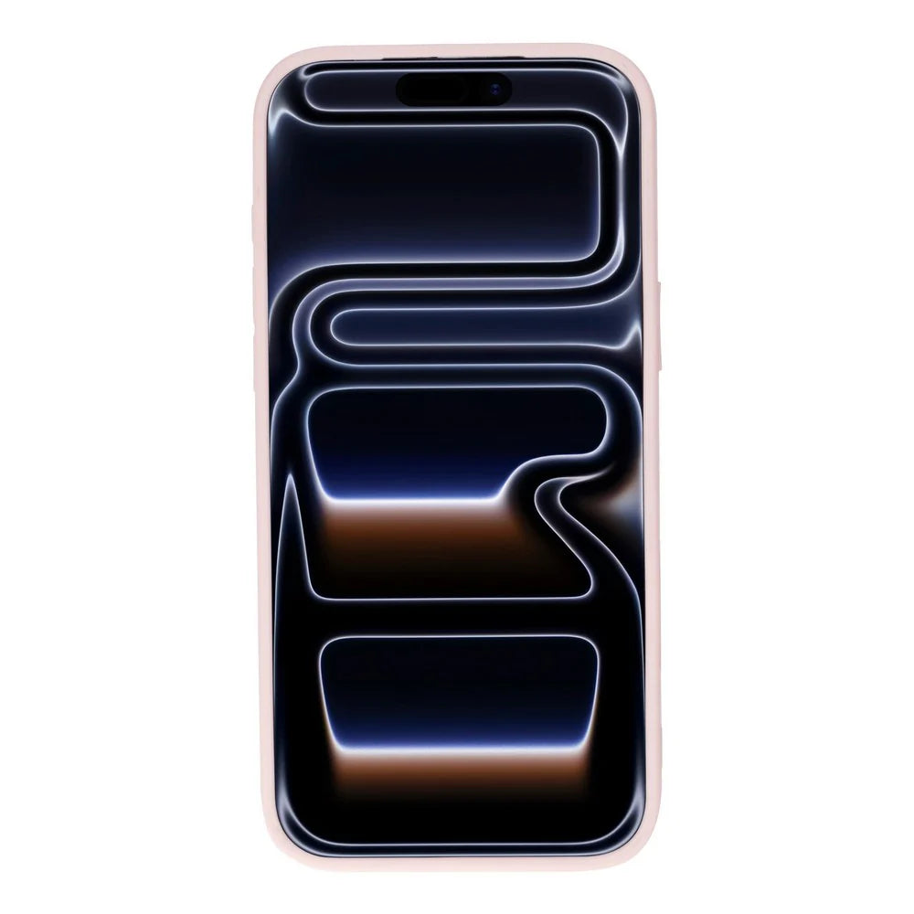 Phone case with abstract design on a white background