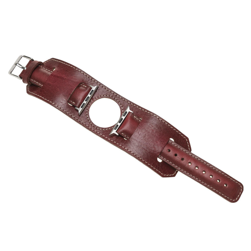 Leather Apple Watch Bands - Cuff Style 