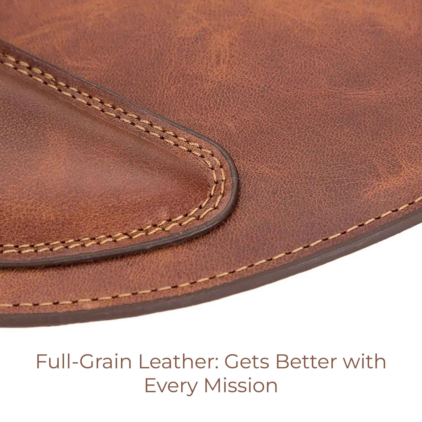 Cushioned Leather Mouse Pad