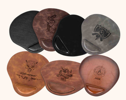 Cushioned Leather Mouse Pad