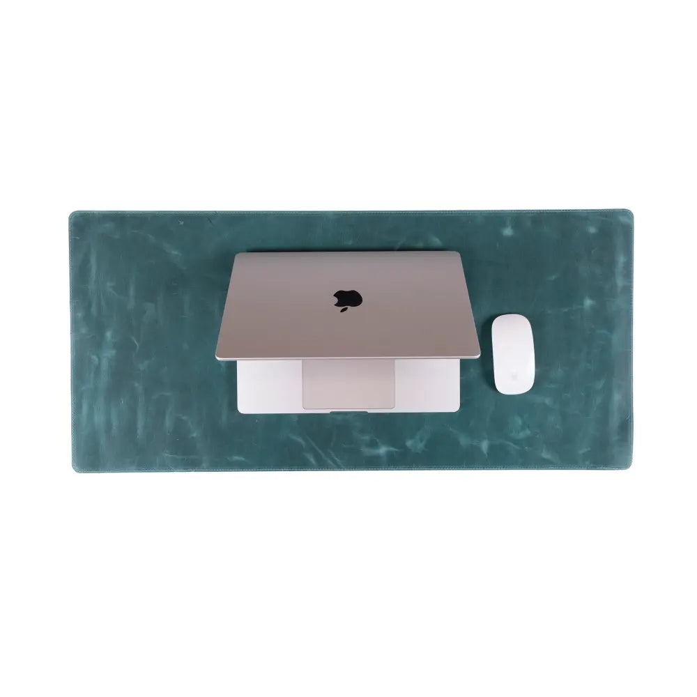 Natural Leather Desk Mat 14.6" x 31.5" (37 Cm x 80 Cm)