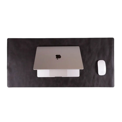 Natural Leather Desk Mat 14.6" x 31.5" (37 Cm x 80 Cm)