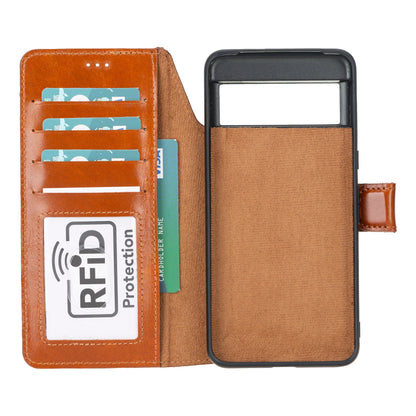 Detachable Leather Wallet Case for Google Pixel 10 Pro XL