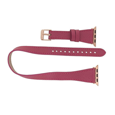 Leather Apple Watch Bands - DT Double Tour Style 
