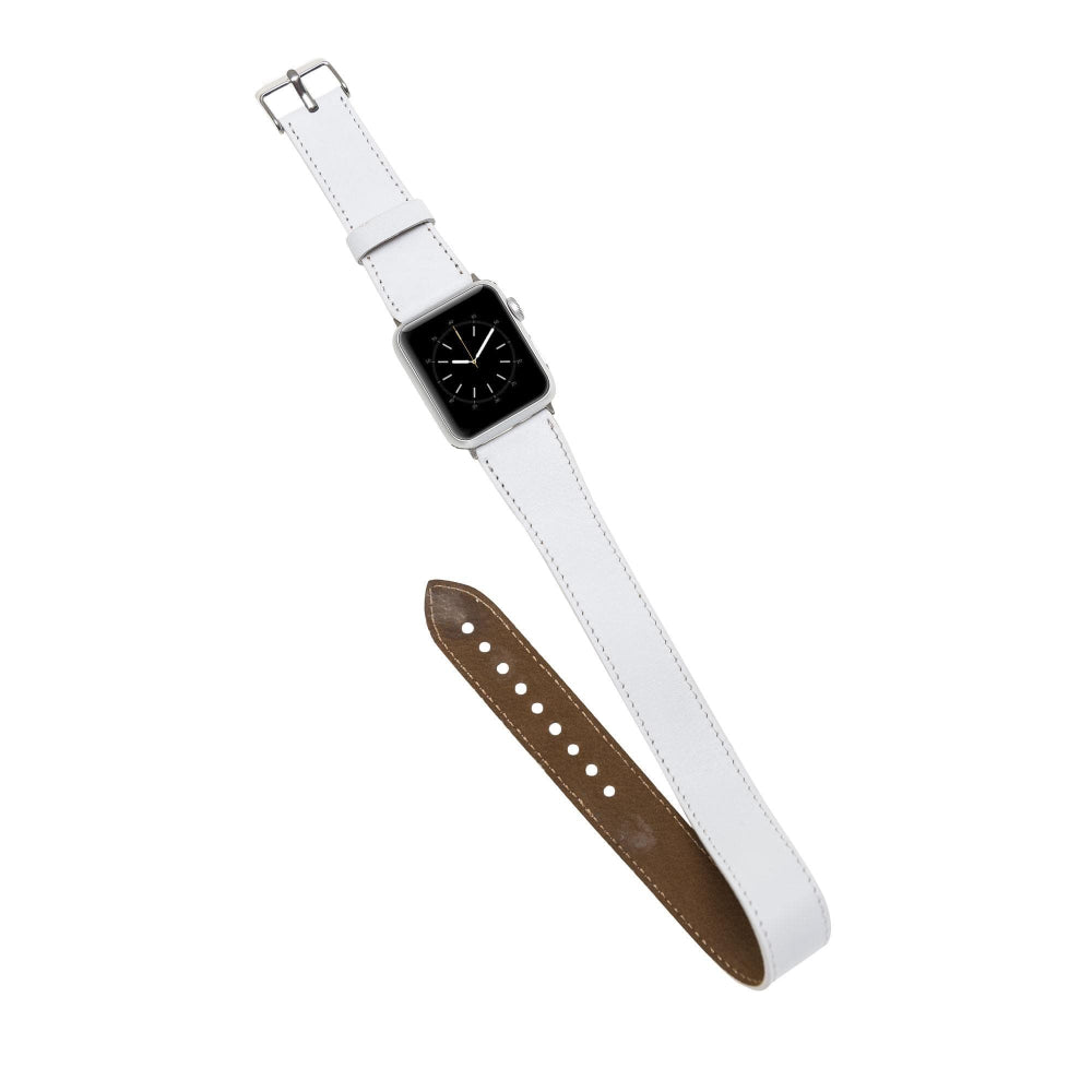 Leather Apple Watch Bands - DT Double Tour Style 