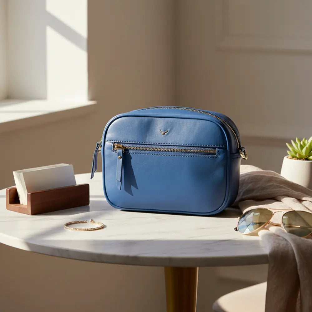 Emerald Genuine Leather Women's Bag