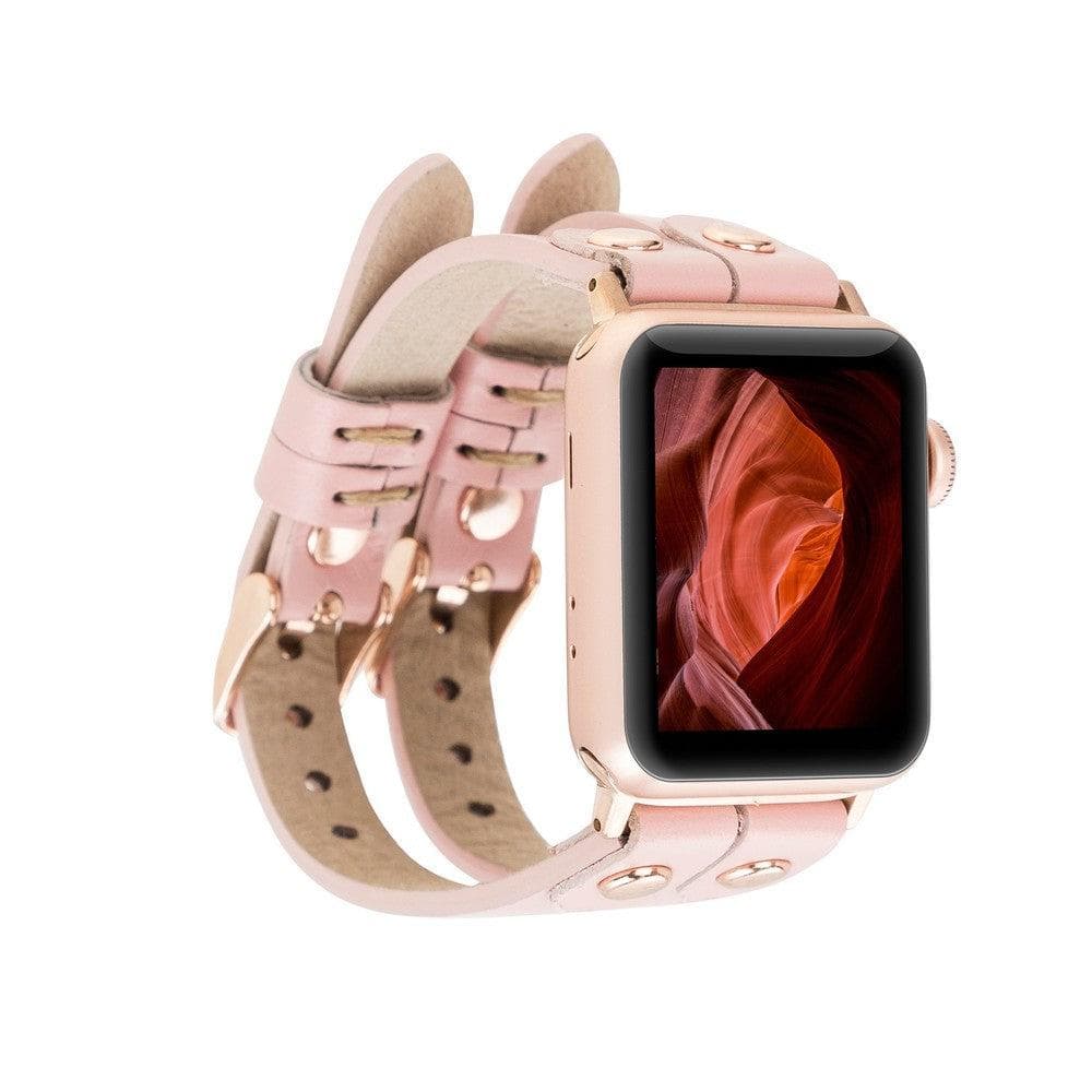Ely Leather Apple Watch Double Band