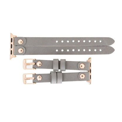 Ely Leather Apple Watch Double Band