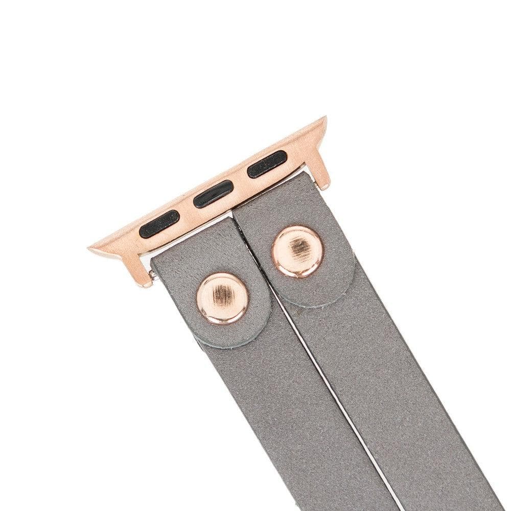 Ely Leather Apple Watch Double Band