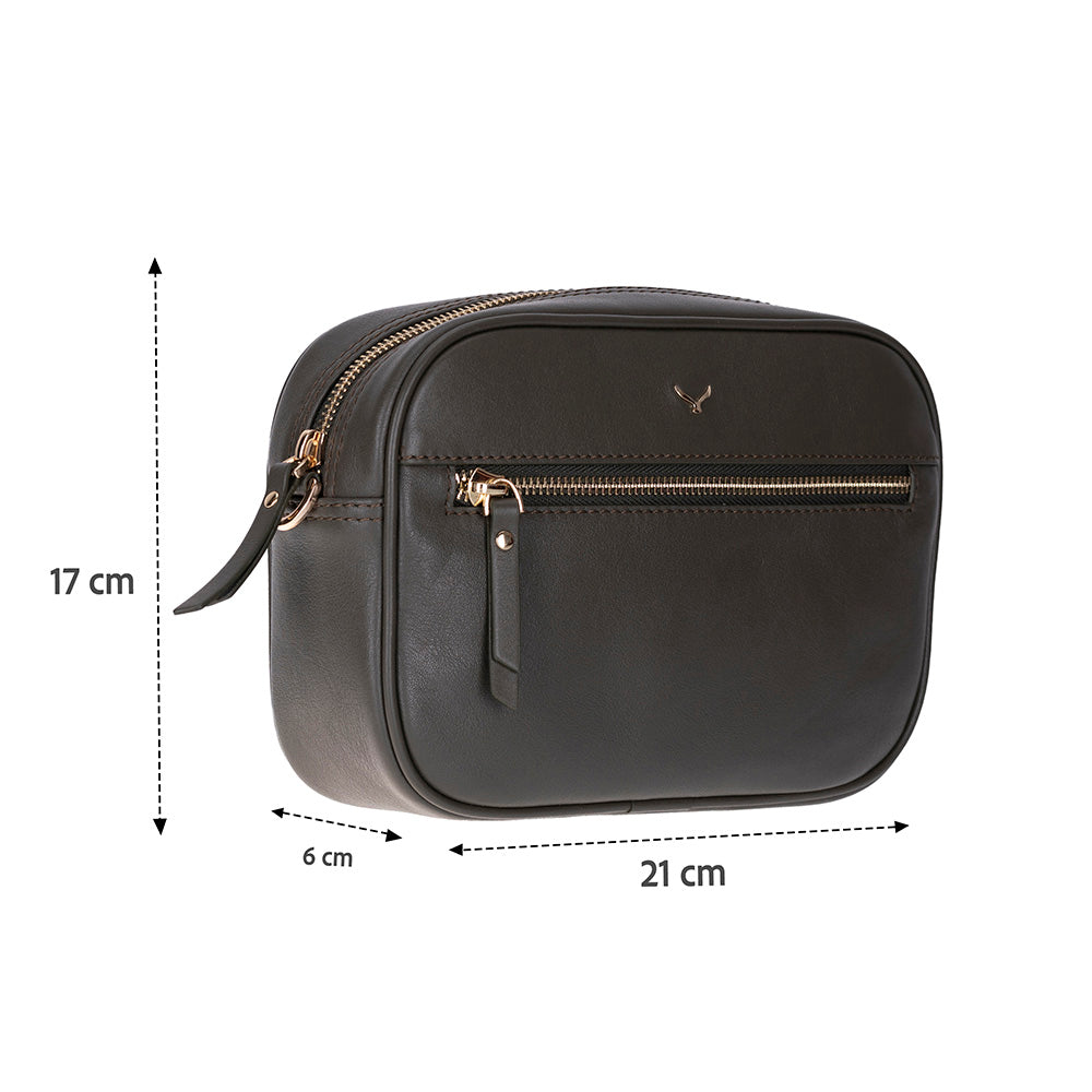 Emerald Genuine Leather Women's Bag