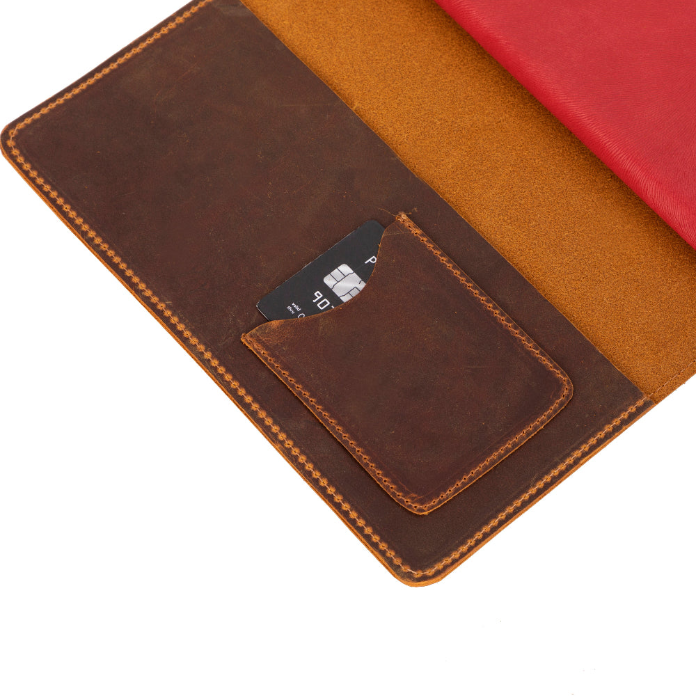 Eterna Refillable Leather Journal Cover – Personalized Notebook Cover