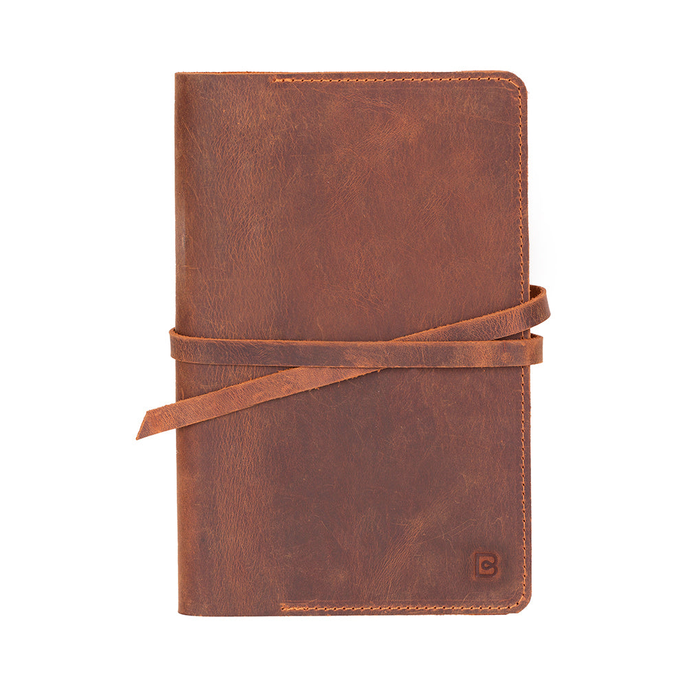 Eterna Refillable Leather Journal Cover – Personalized Notebook Cover