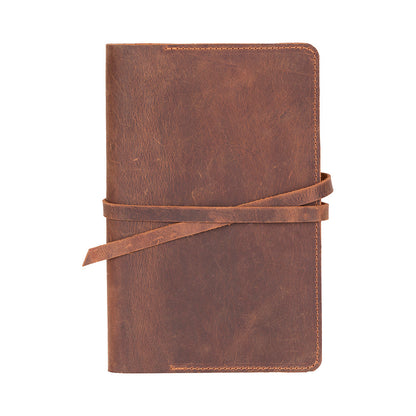 Eterna Refillable Leather Journal Cover – Personalized Notebook Cover