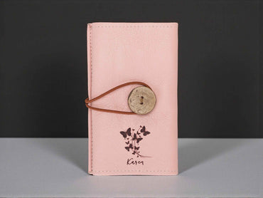 Foldable Leather Cable Organizer – Travel Cord & Tech Accessory Case