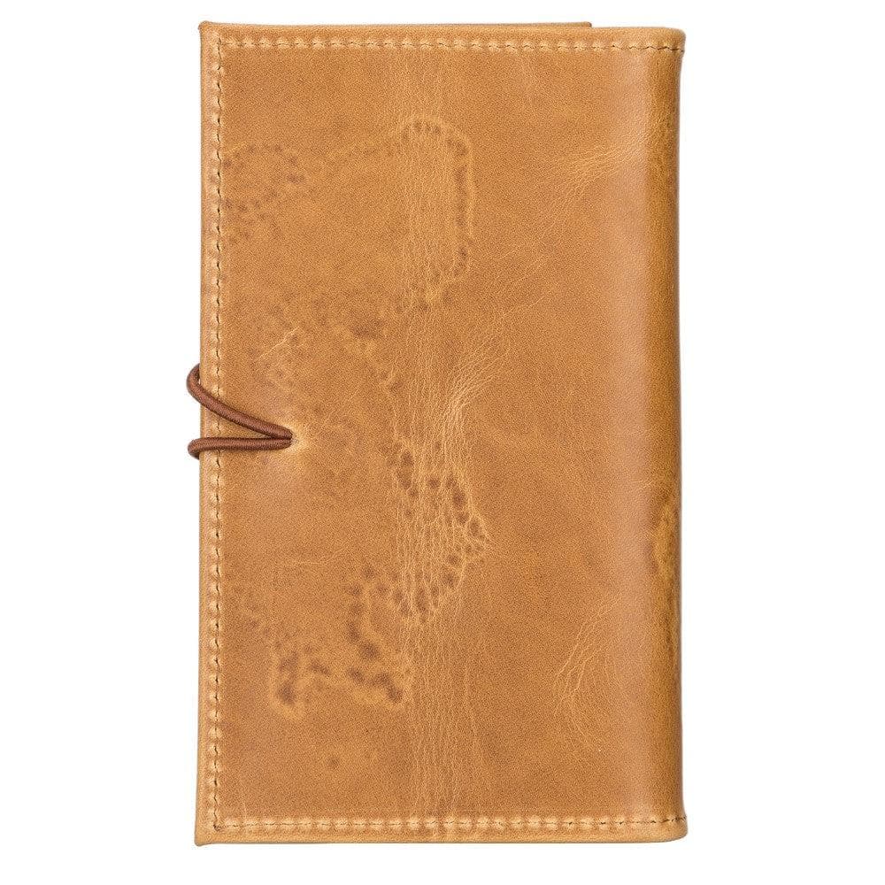 Foldable Leather Cable Organizer – Travel Cord & Tech Accessory Case