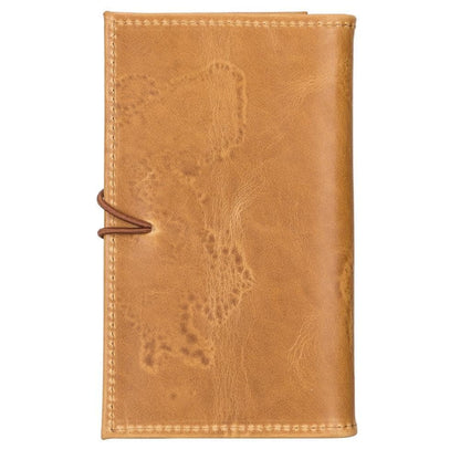 Foldable Leather Cable Organizer – Travel Cord & Tech Accessory Case