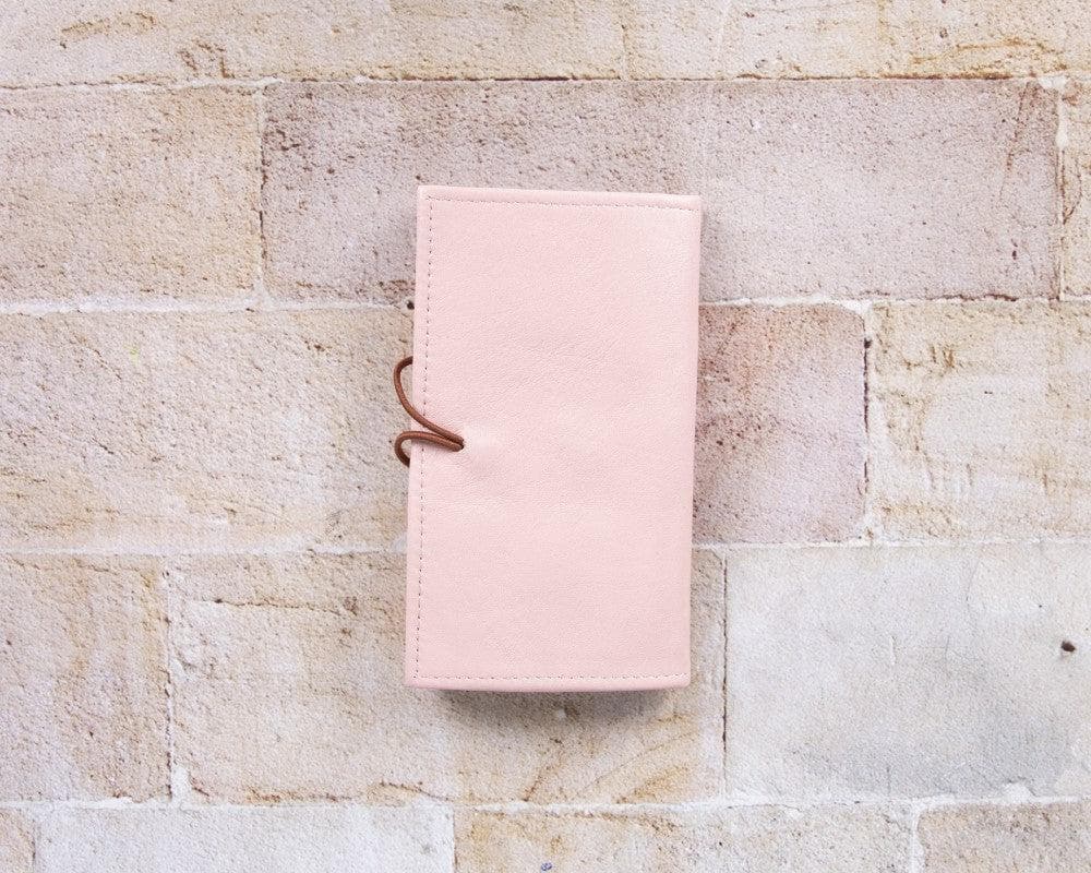 Foldable Leather Cable Organizer – Travel Cord & Tech Accessory Case