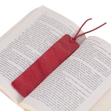Genuine Leather Bookmark