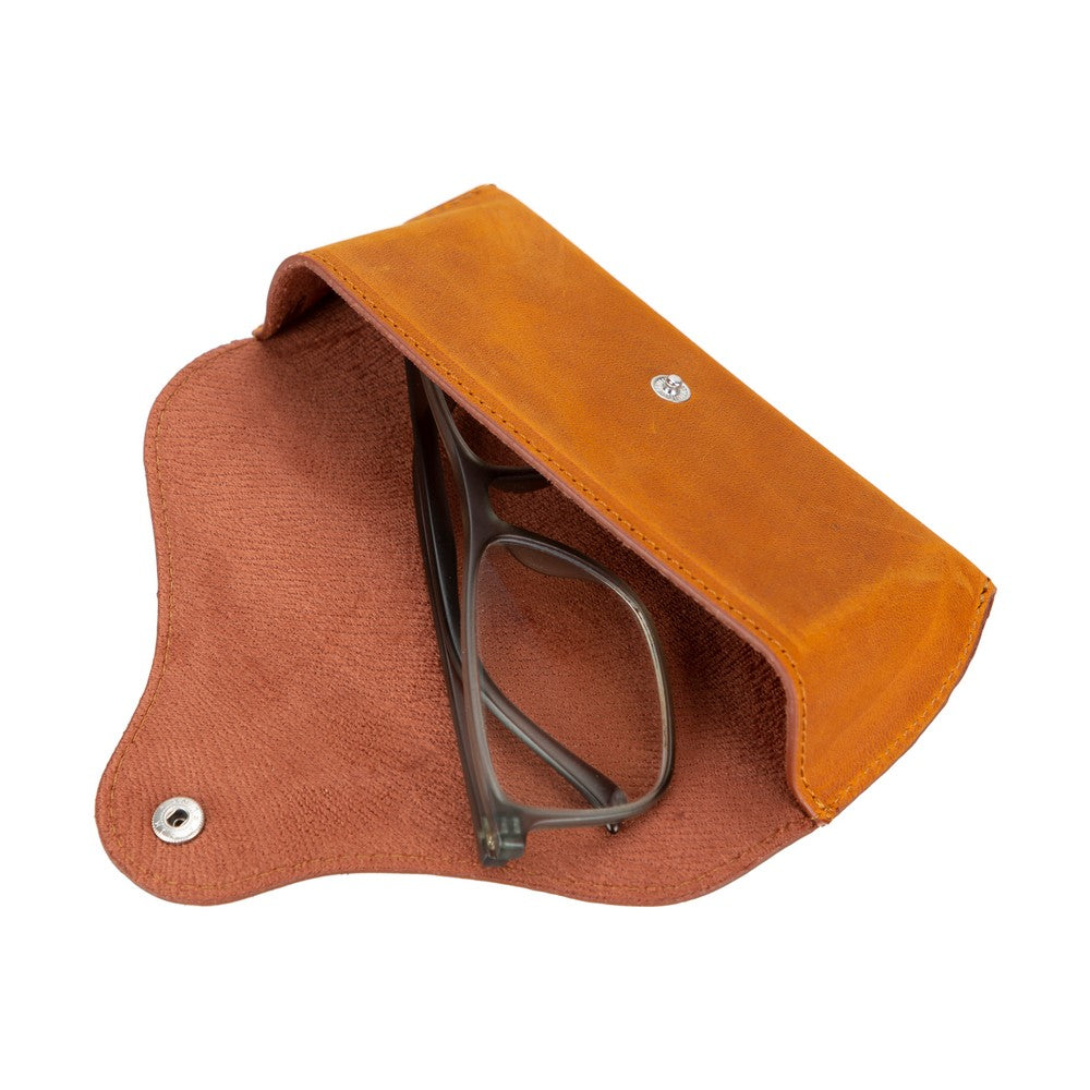 Genuine Leather Glasses Case