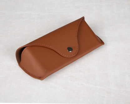 Genuine Leather Glasses Case
