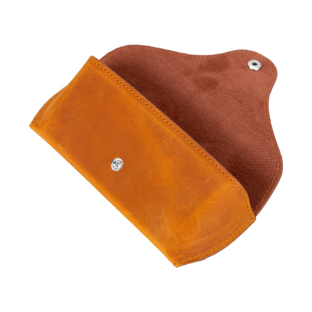 Genuine Leather Glasses Case