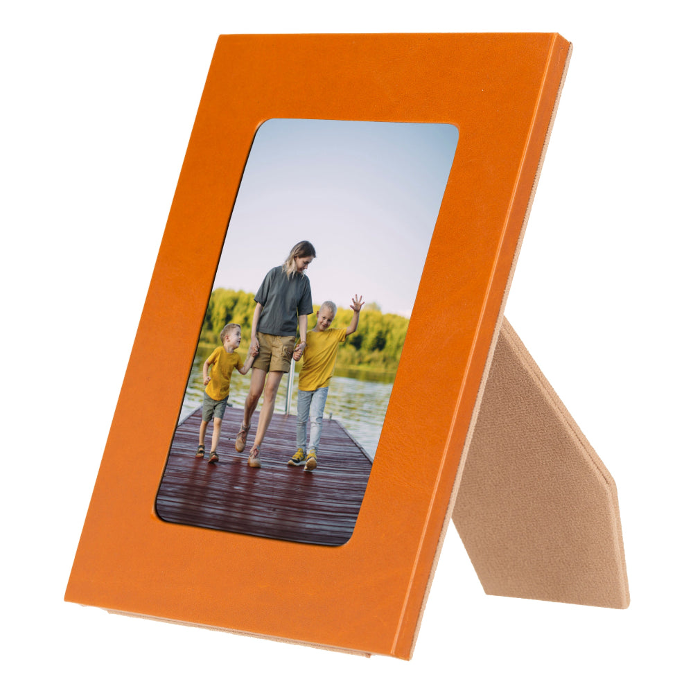 Genuine Leather Photo Frame