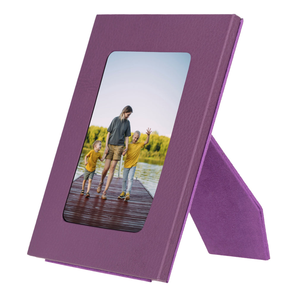 Genuine Leather Photo Frame