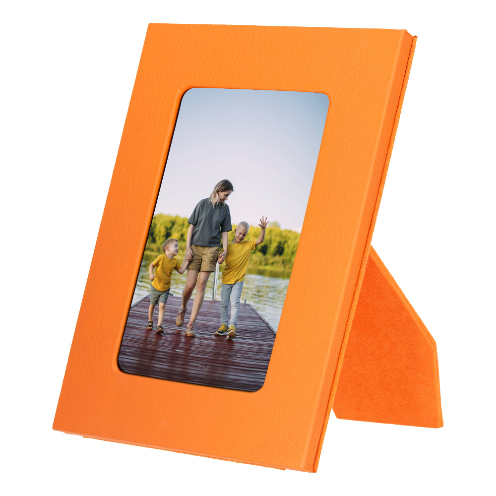 Genuine Leather Photo Frame