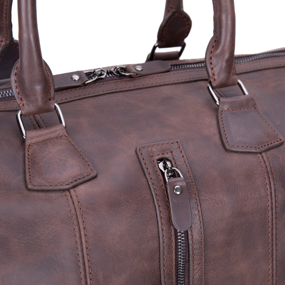 Genuine Leather Weekend Duffle Bag