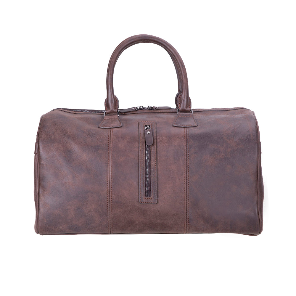 Genuine Leather Weekend Duffle Bag
