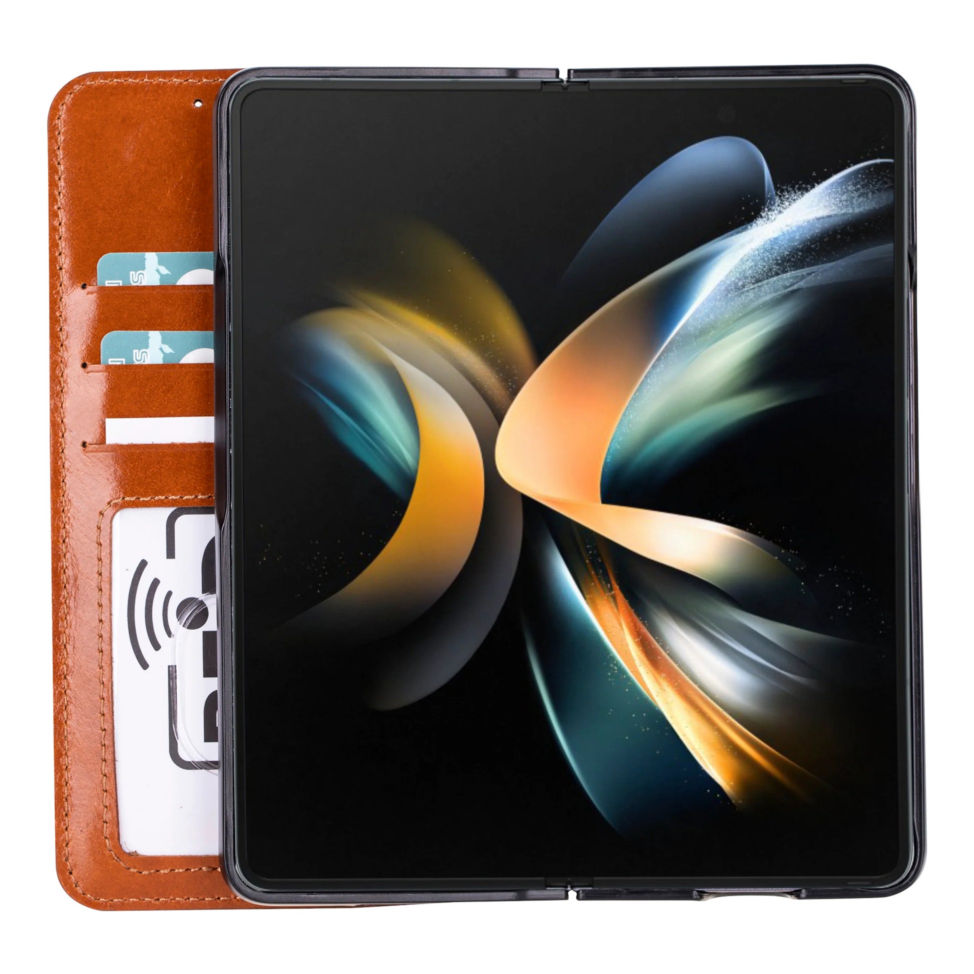 Google Pixel 10 Pro Fold Leather Folio Case - Handcrafted MagSafe Compatible