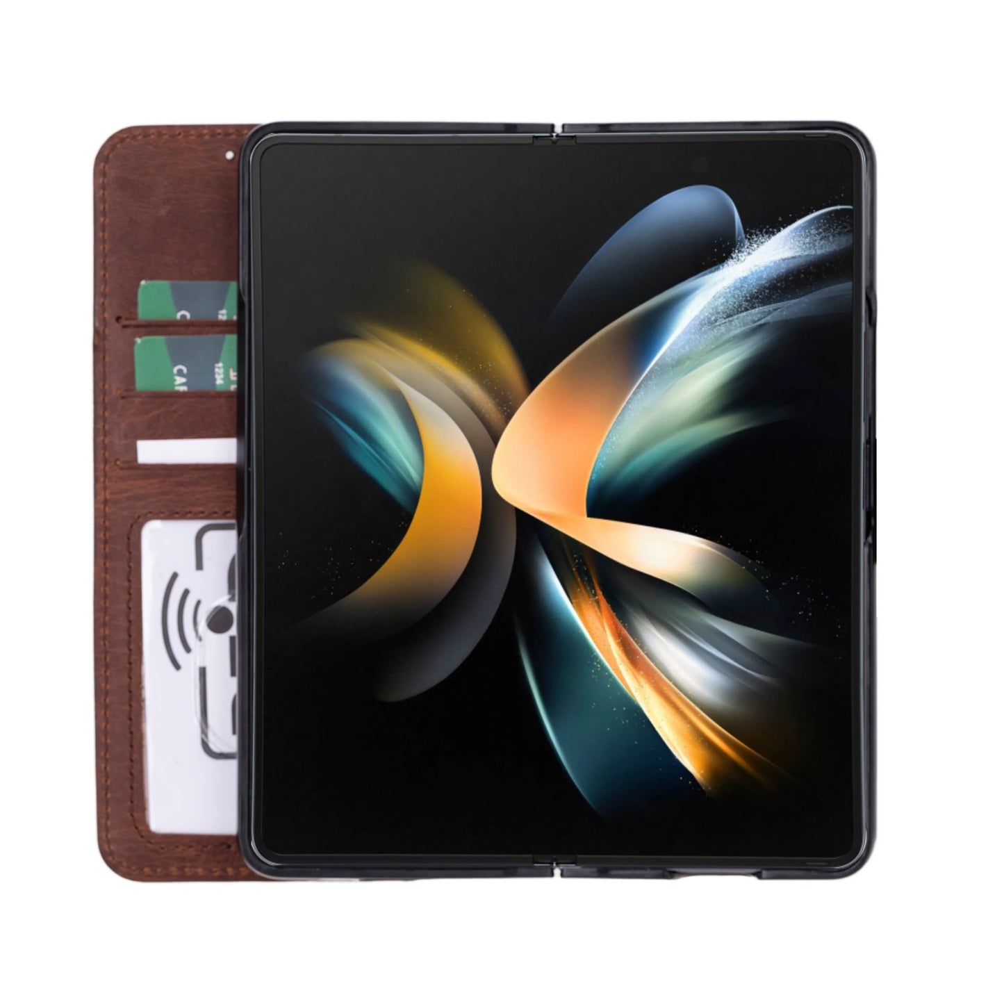 Google Pixel 10 Pro Fold Leather Folio Case - Handcrafted MagSafe Compatible