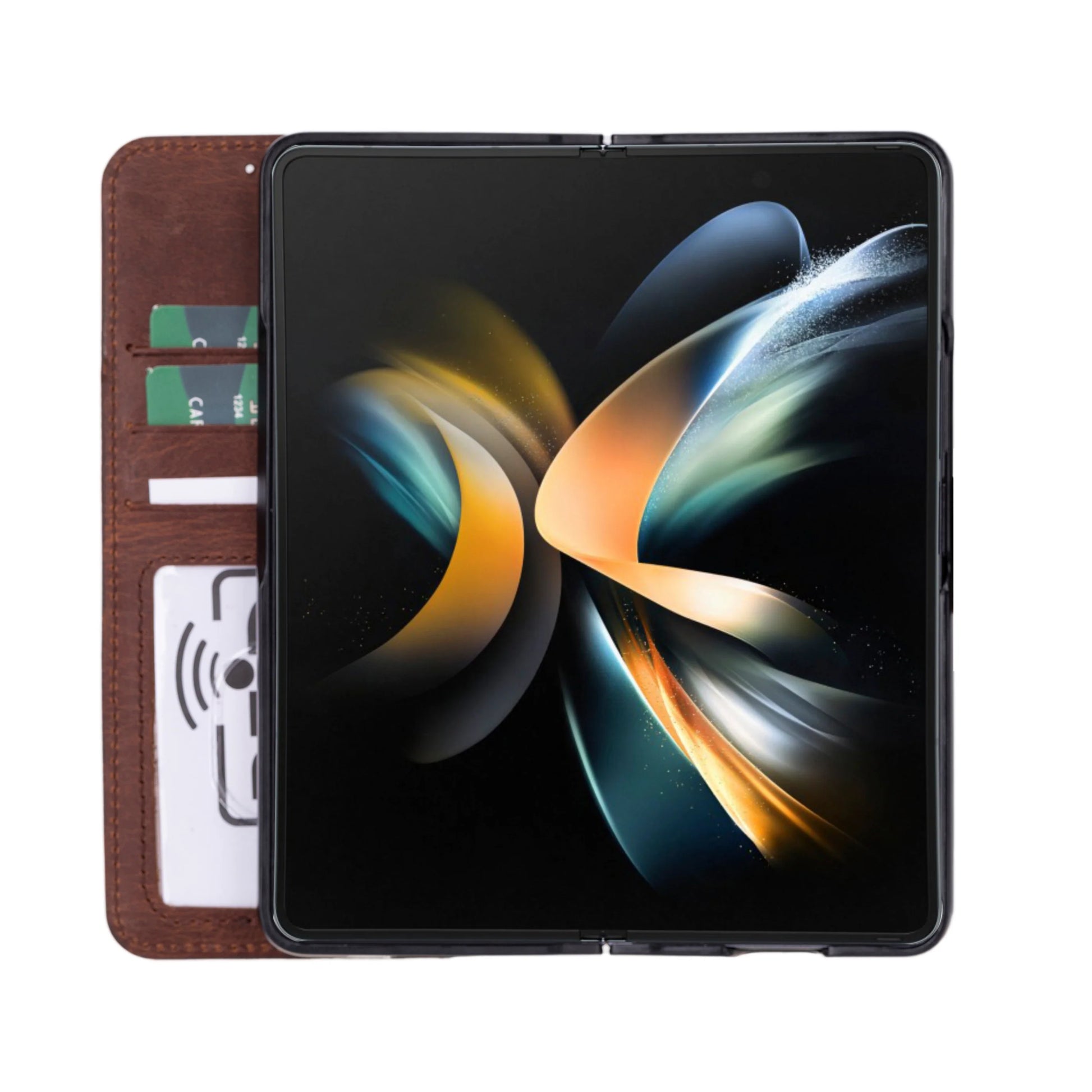 Google Pixel 10 Pro Fold Leather Folio Case - Handcrafted MagSafe Compatible