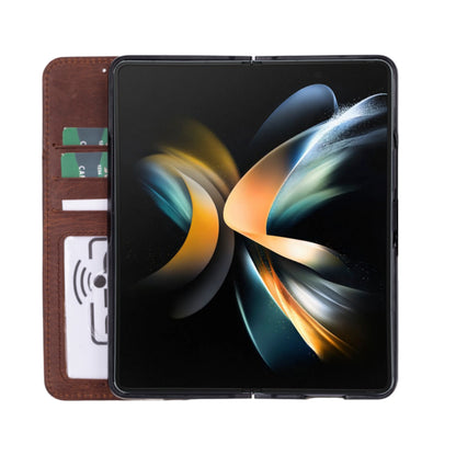 Google Pixel 10 Pro Fold Leather Folio Case - Handcrafted MagSafe Compatible