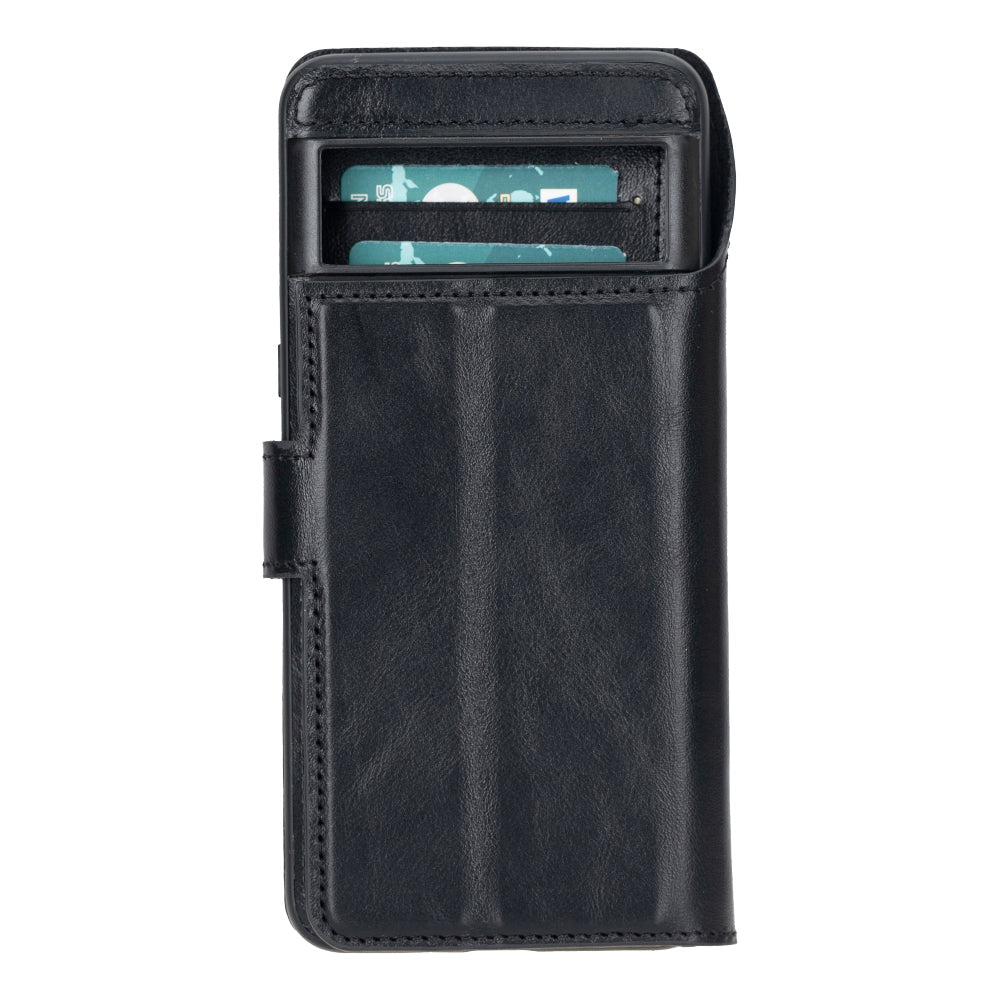 Google Pixel 8 Detachable Leather Wallet Case