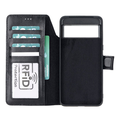 Google Pixel 8 Pro Detachable Leather Wallet Case