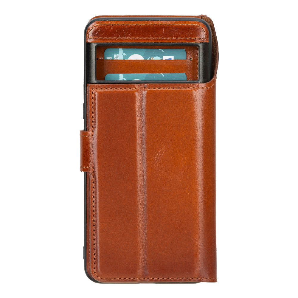 Google Pixel 8 Pro Detachable Leather Wallet Case