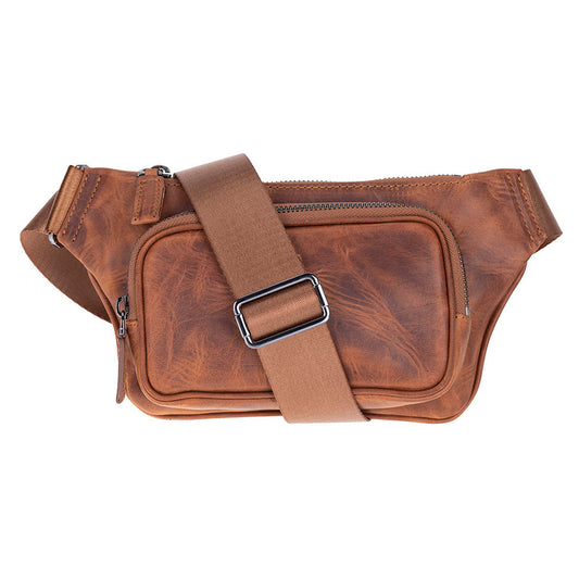 Handcrafted Leather Waist Bag